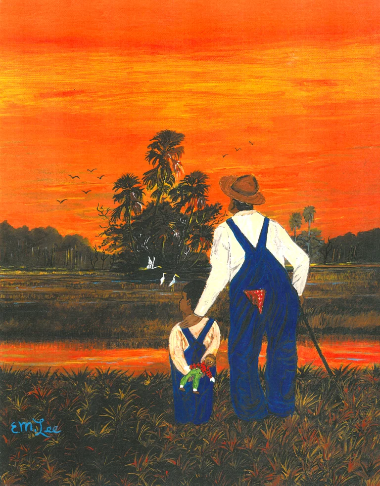 Southern Soul: Unchained and Expressed was an survey of contemporary African American artists in our region. For many years these artists struggled to make their art and achieve recognition. Historically, in public schools attended by African Americans students, art instruction was not available. Art supplies were not locally available nor affordable. Even so, artists innovated and persevered to record important moments in the life of their communities. The Harlem Renaissance changed forever the position of the African American artist in society by elevating all of the art forms that the artists of those times were working in; music, theater, literature and the visual arts. The art created by members of the Harlem Renaissance eventually spread throughout the world. Florida generated its own African American art genre of landscape painters known as "The Highwaymen." Today many African American artists are still largely self-taught, but a growing number are academically trained. Southern Soul: Unchained and Expressed presents seven visual artists from this region who work in a wide range of styles, from naïve to academic. African American Artists Ayleen Harris , Emmitt Williams , Rootman , Ernest Lee , Ruben Wilkenson , Turbado and Roy McClendon, Jr. contributed their art for this exhibition. A reception for the artists in the Cofrin Arts Center was held on on Friday, Jan. 10, 2014 from 6-8 p.m with Angela Terrell, noted gospel vocalist, who provided entertainment for the evening event. Additionally a fundraiser for Bluesman Willie Green featuring the R. Mutt band and Bluz Rebellion follows the opening from 8-10 p.m. The concert will be held in the Edith D. Cofrin Theater..