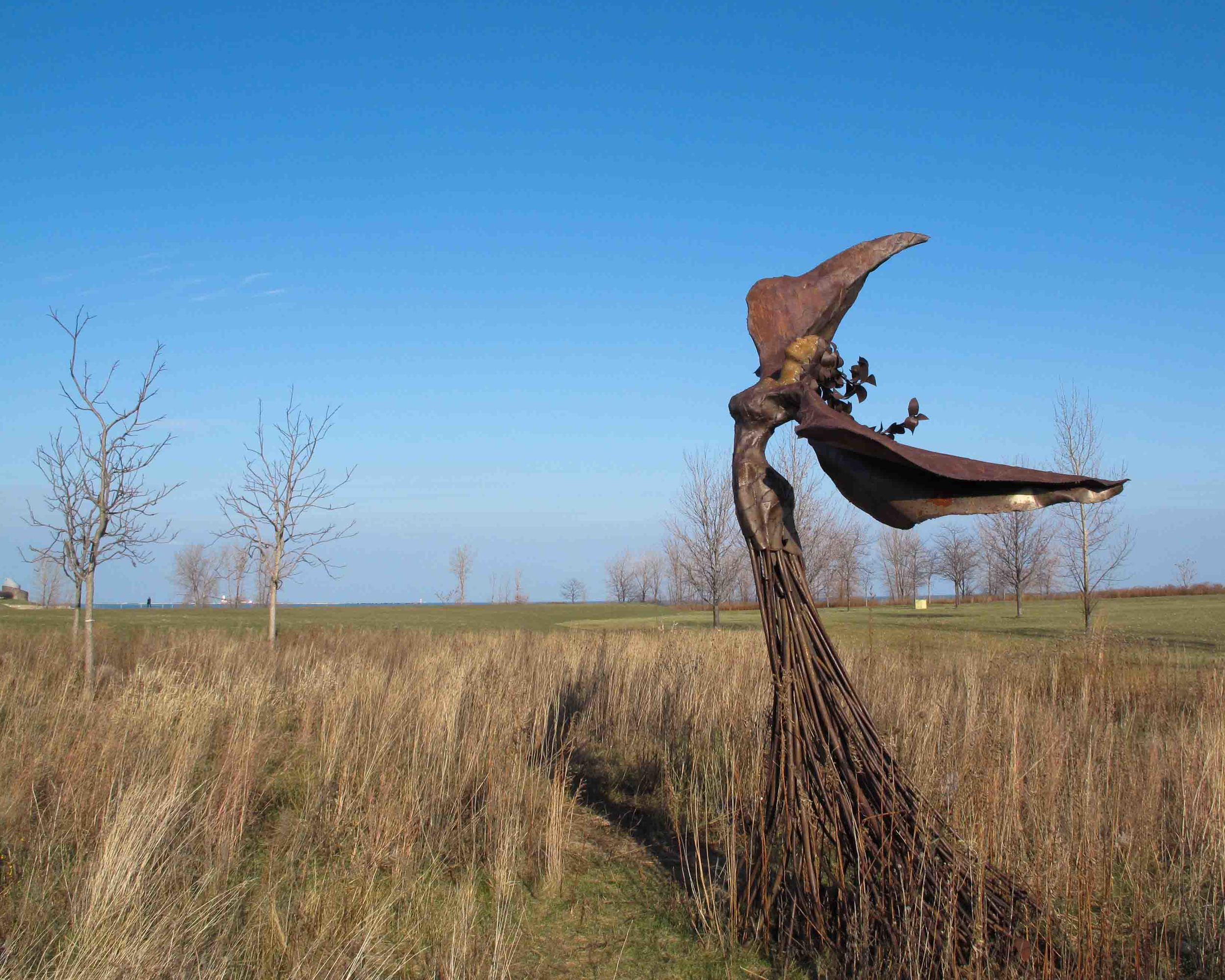 A steel fairy I found in a field. Never heard of a steel fairy but this serves as proof of their existence!