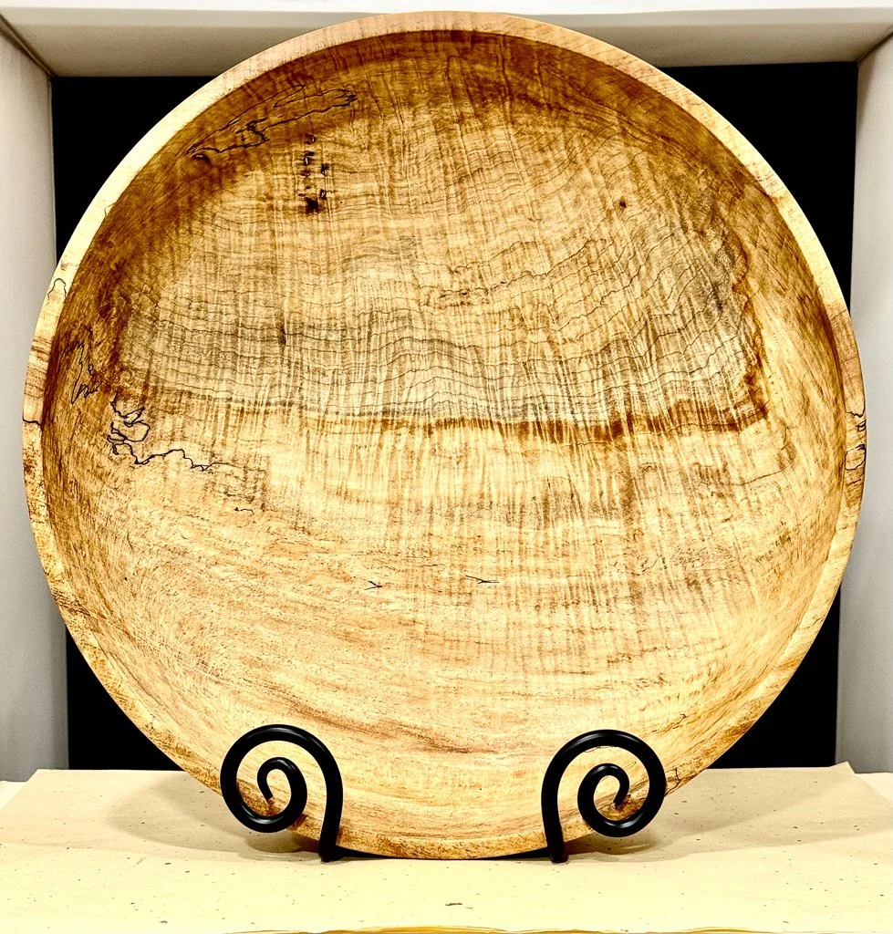 Spalted Maple Centerpiece by Don Wodjenski