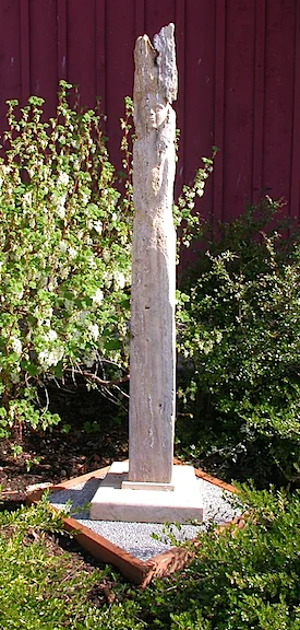 Silent Watcher travertine size $