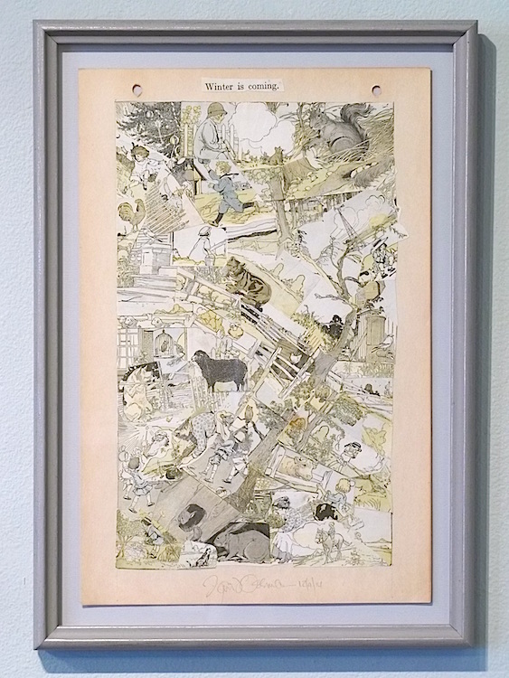 Winter is Coming framed $550 / set of two $900