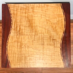 Oak in Walnut Fish Design Cutting Board by Bruce Launer — Rob Schouten  Gallery & Sculpture Garden