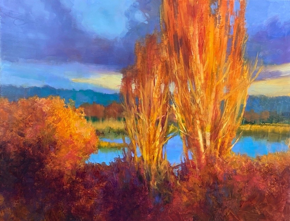 Evening Over the Lagoon 14x18 oil web.jpeg