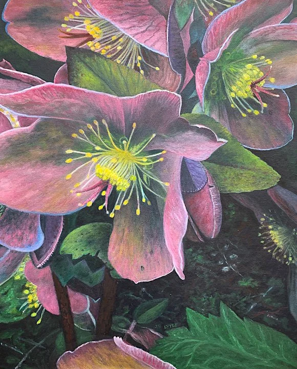 Hecate's Garden - oil on canvas by Susan R. Lytle