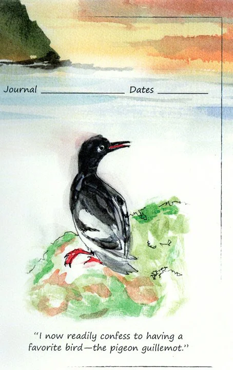 Pigeon Guillemot Journal by Frances Wood