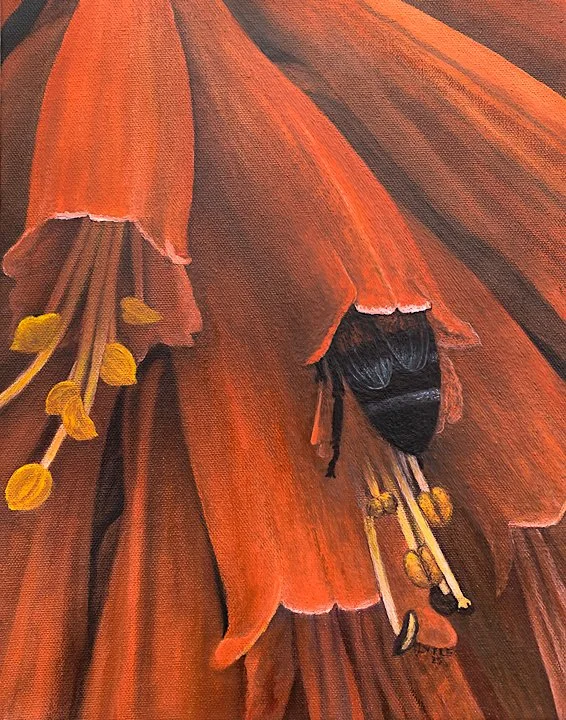 Made for Each Other - oil on canvas by Susan R. Lytle