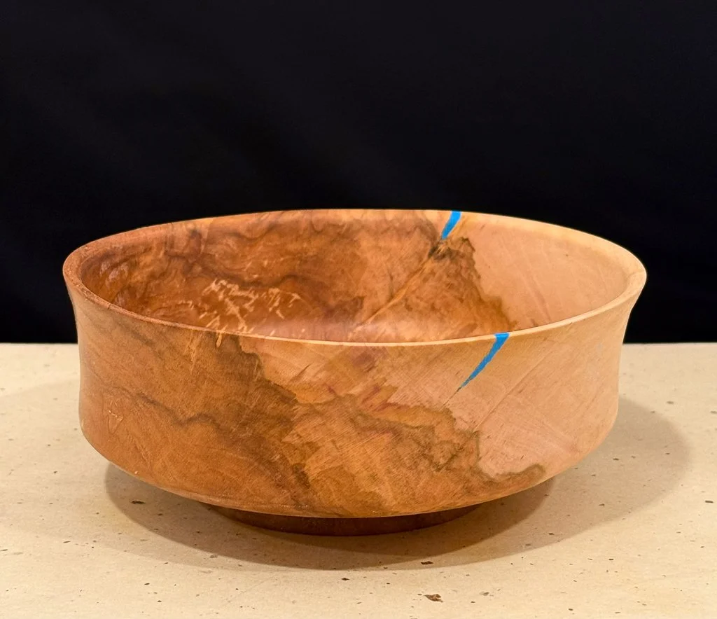 Plum Bowl with Turquoise Accent - web.jpg