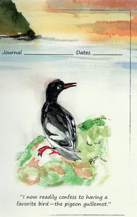 Pigeon Guillemot Journal by Frances Wood