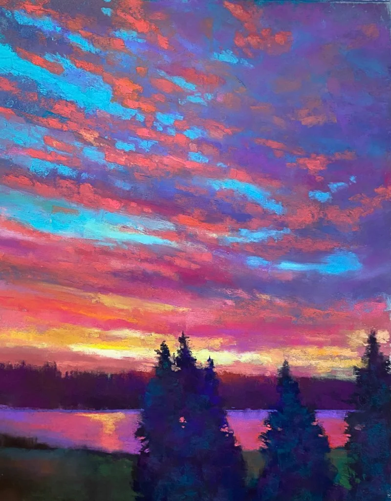 20x16 sunrise on Deer Lagoon - web.jpg
