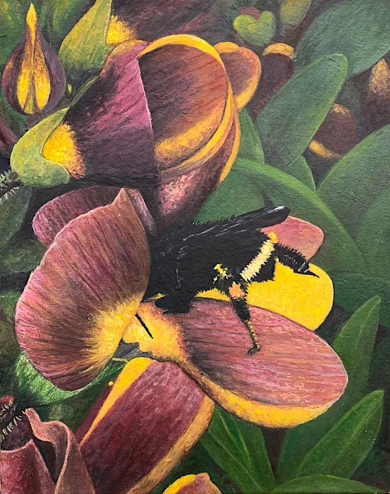 Knowing Where Sweetness Is - oil on canvas by Susan R. Lytle