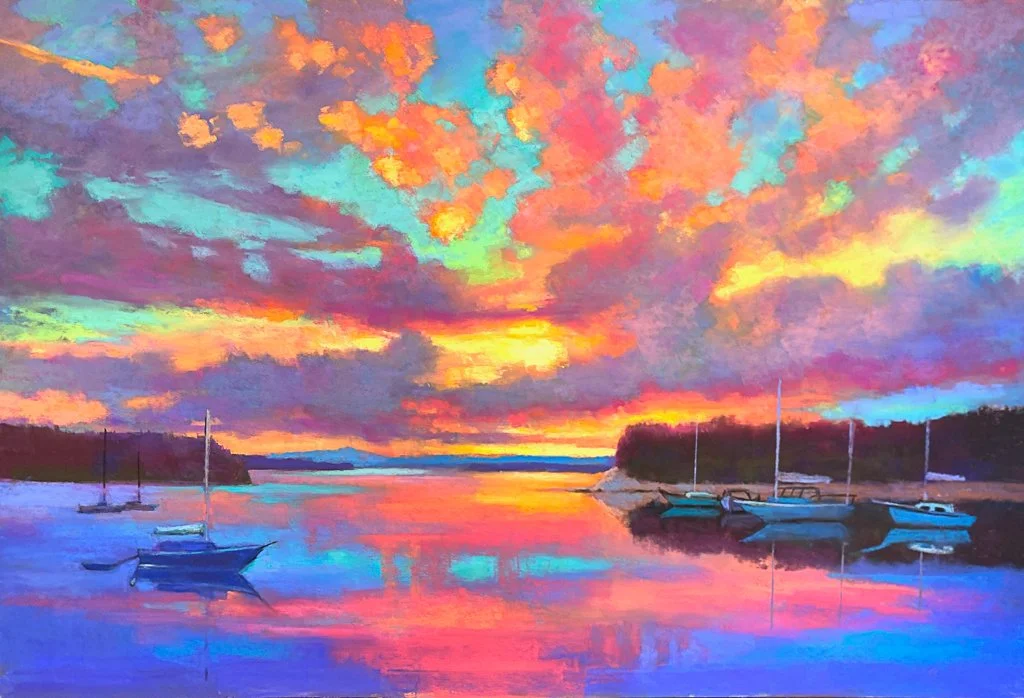 Evening’s Quiet Drama 24x36 pastel - web.jpg