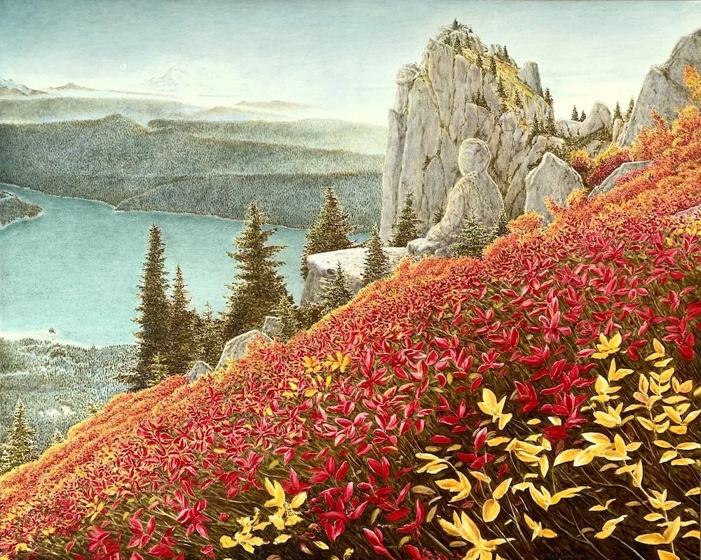 Cascade Sentinels - Framed Print