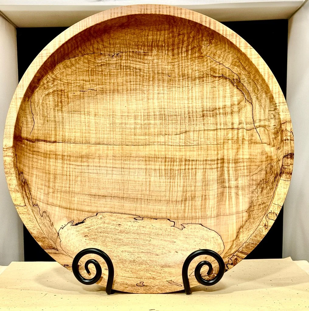 Spalted Maple Centerpiece by Don Wodjenski