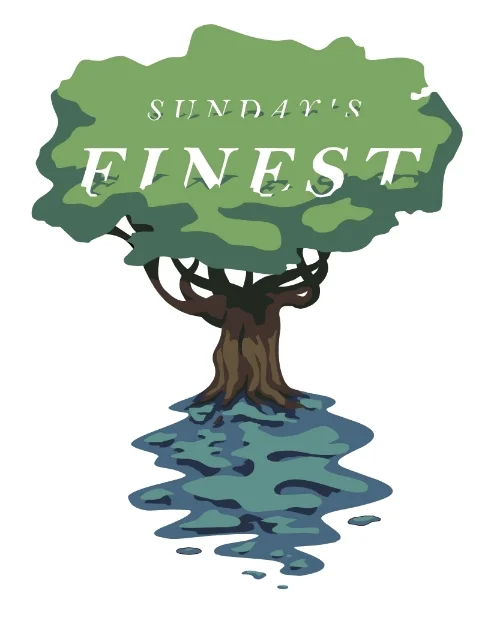 Logo for Sunday's Finest clothier.