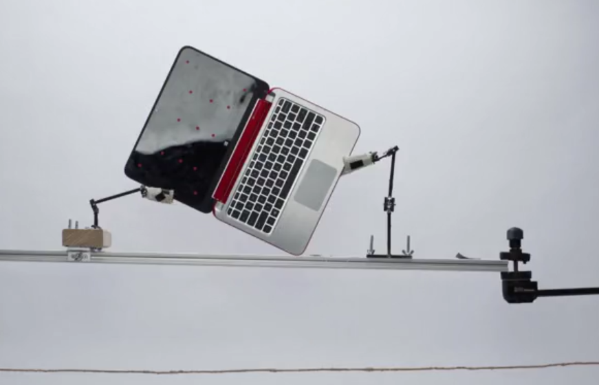 Alongside Eric Sanchez, we were tasked with fabricated rigs and armature arms that were strong enough to hold this HP laptop in poses during animation. Video and behind the scenes