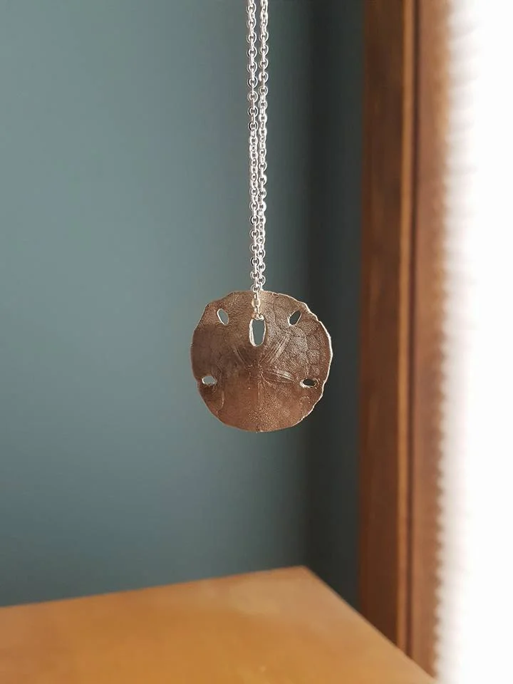 Behind The Scenes- The Sand Dollar Pendant.