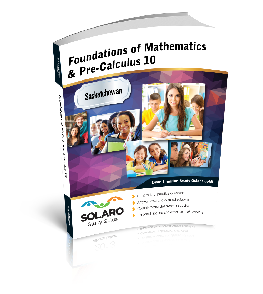 SOLARO Study Guide Foundations of Mathematics and PreCalculus 10