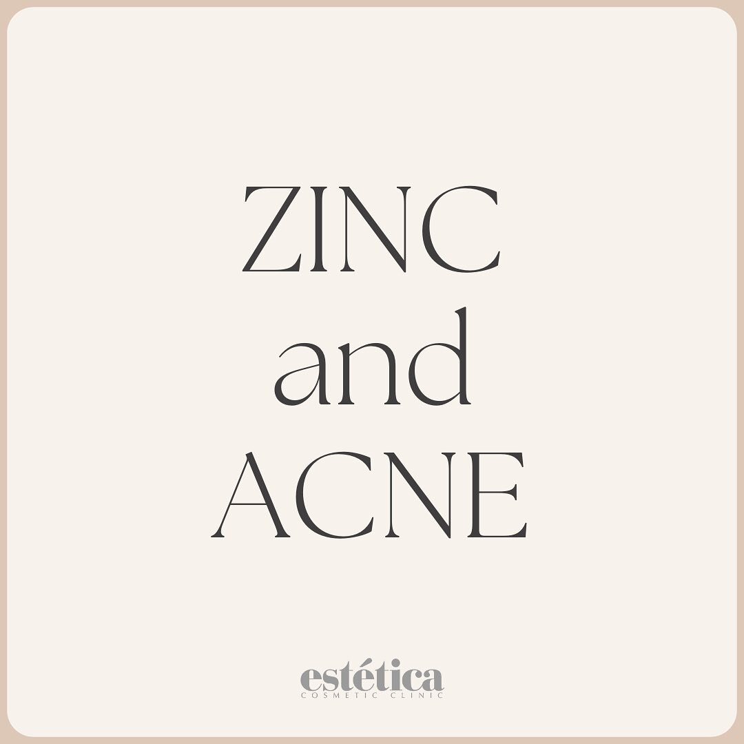 How does Zinc help with acne?

&bull;Decreases inflammation 
&bull;Slows down the production of keratin (build up of dead cells) and sebum (oil)
&bull;Inhibits the acne causing bacteria (Propionibacterium acnes)
&bull;Downregulates DHT (Dii-hydrogen 