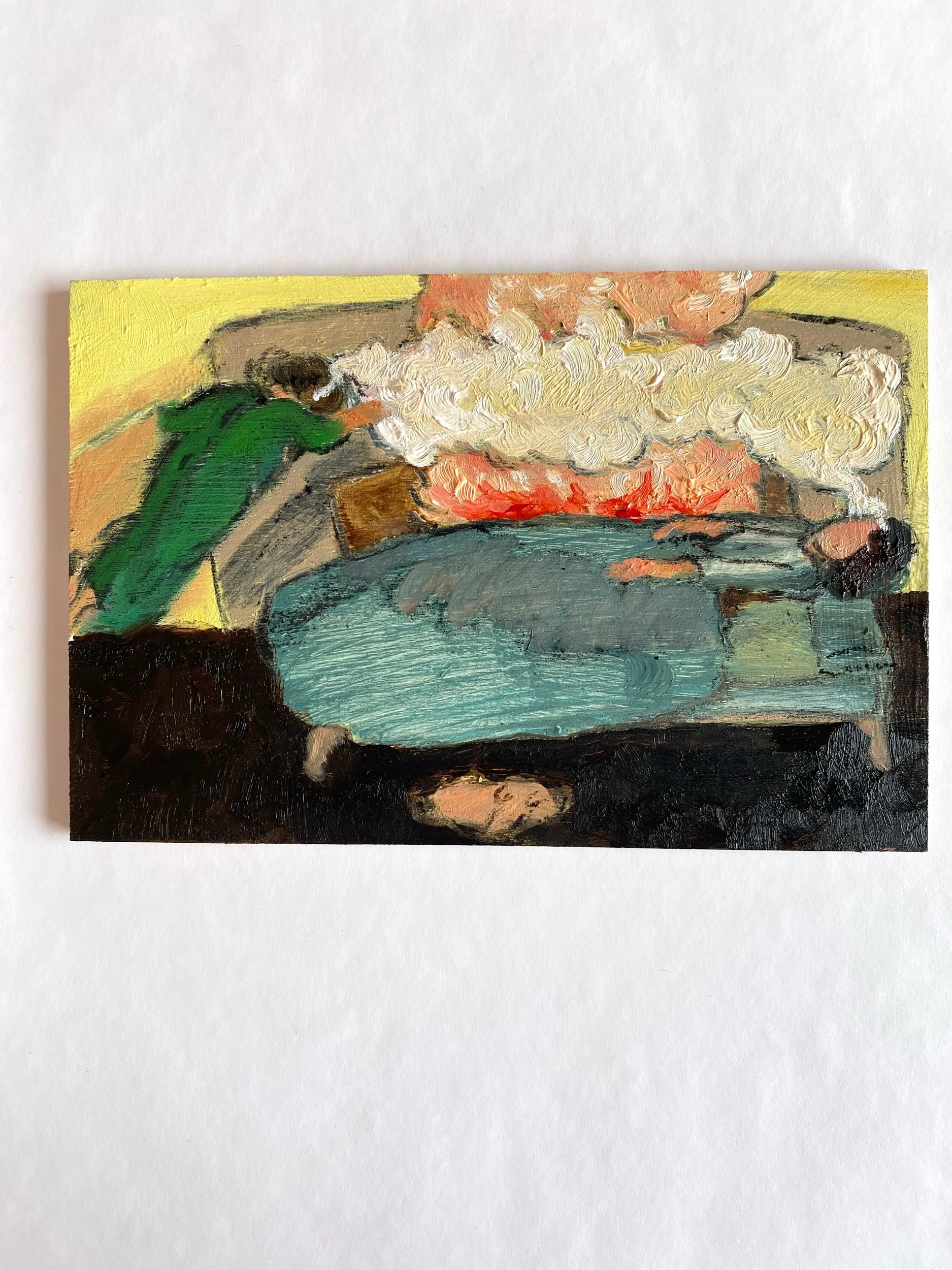 EMPTY FIREPLACE BUT YOUR RAGING BED, 2025