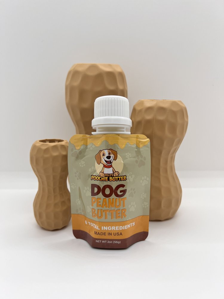 Poochie Butter Filler Chew, Dog Toy Small