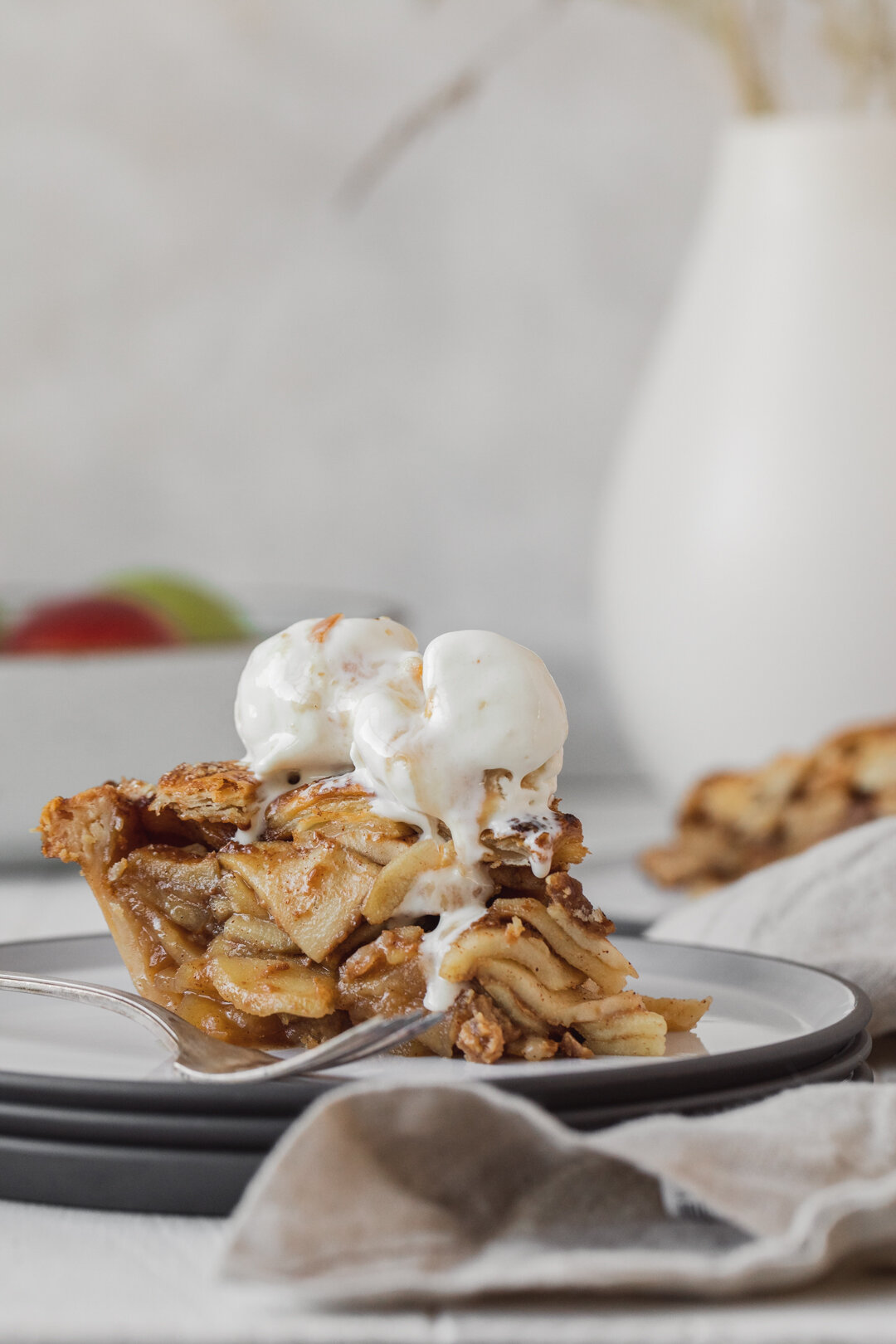 Peanut Butter Caramel Apple Pie
