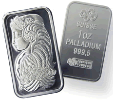 Photo of palladium, which Specialty Metals refines and recycles from scrap catalytic converters, lab and dental equipment, electronics and jewelry.