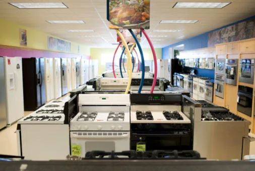 Photo of household appliances which can be recycled in large quantities profitably by Specialty Metals Smelters & Refiners.