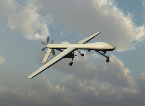Photo of a Predator Drone, which uses precious metals for its onboard computers and circuitry, creating increased demand that can be filled by recycling your precous metals at Specialty Metals Smelters and Refiners.
