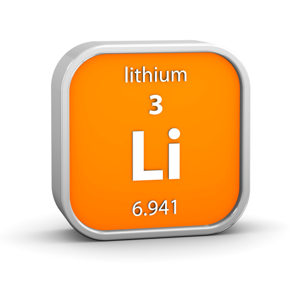 Shown: the periodic table symbol for Lithium, element 3, which is very volatile and must be removed from any electronics before they can be recycled and refined by Specialty Metals.