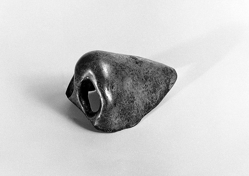 An actual silver-plated artificial nose. Credit: Wellcome Library, London. Wellcome Images images@wellcome.ac.uk via Wikimedia Commons.