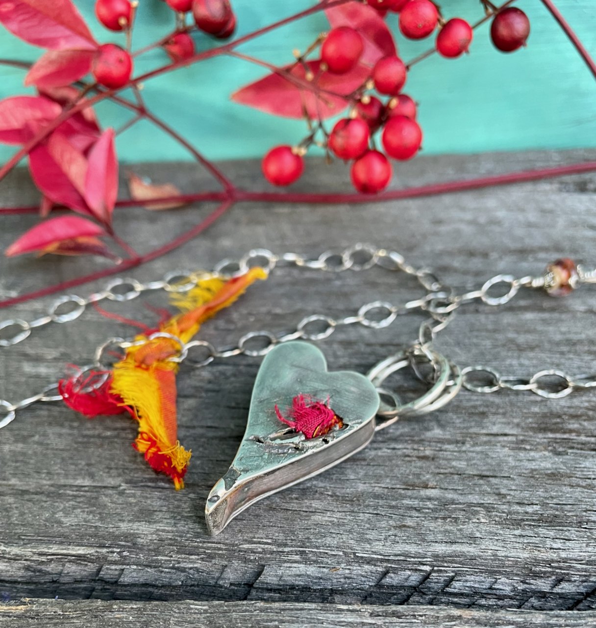 Fractured ππππππ "Hope & Love" π RESERVED for What Is...LOVE Exhibit π π @ Saville Gallery in Cumberland MD