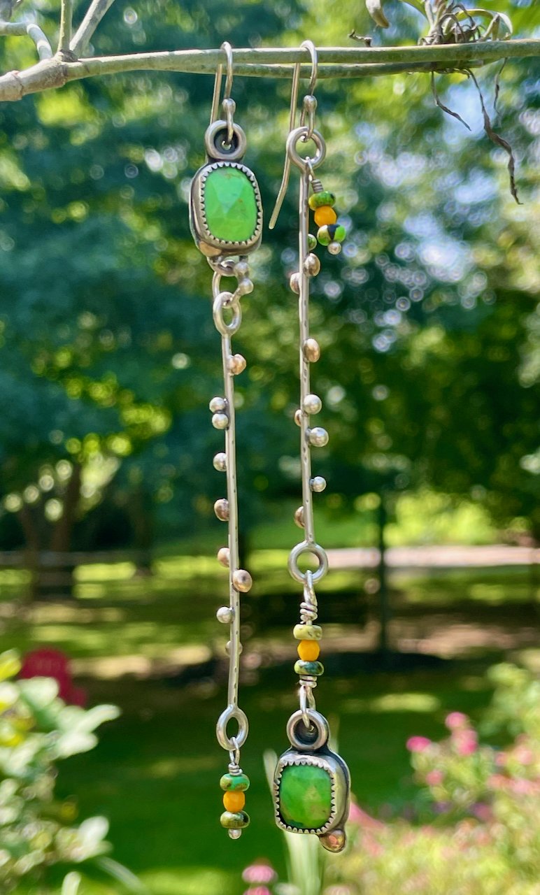 Blooming Branches with Brazilian Turquoise