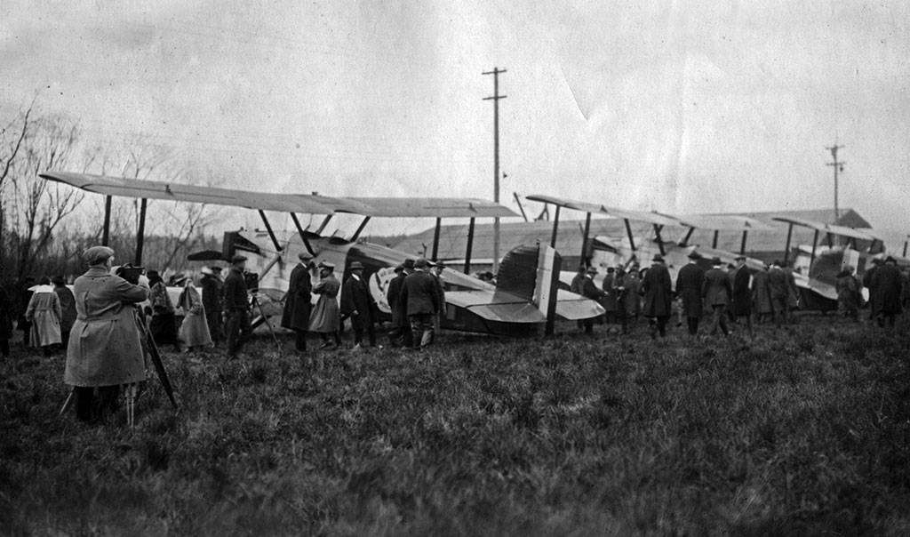  Aircraft lined up at Sand Point  (Museum of Flight)  