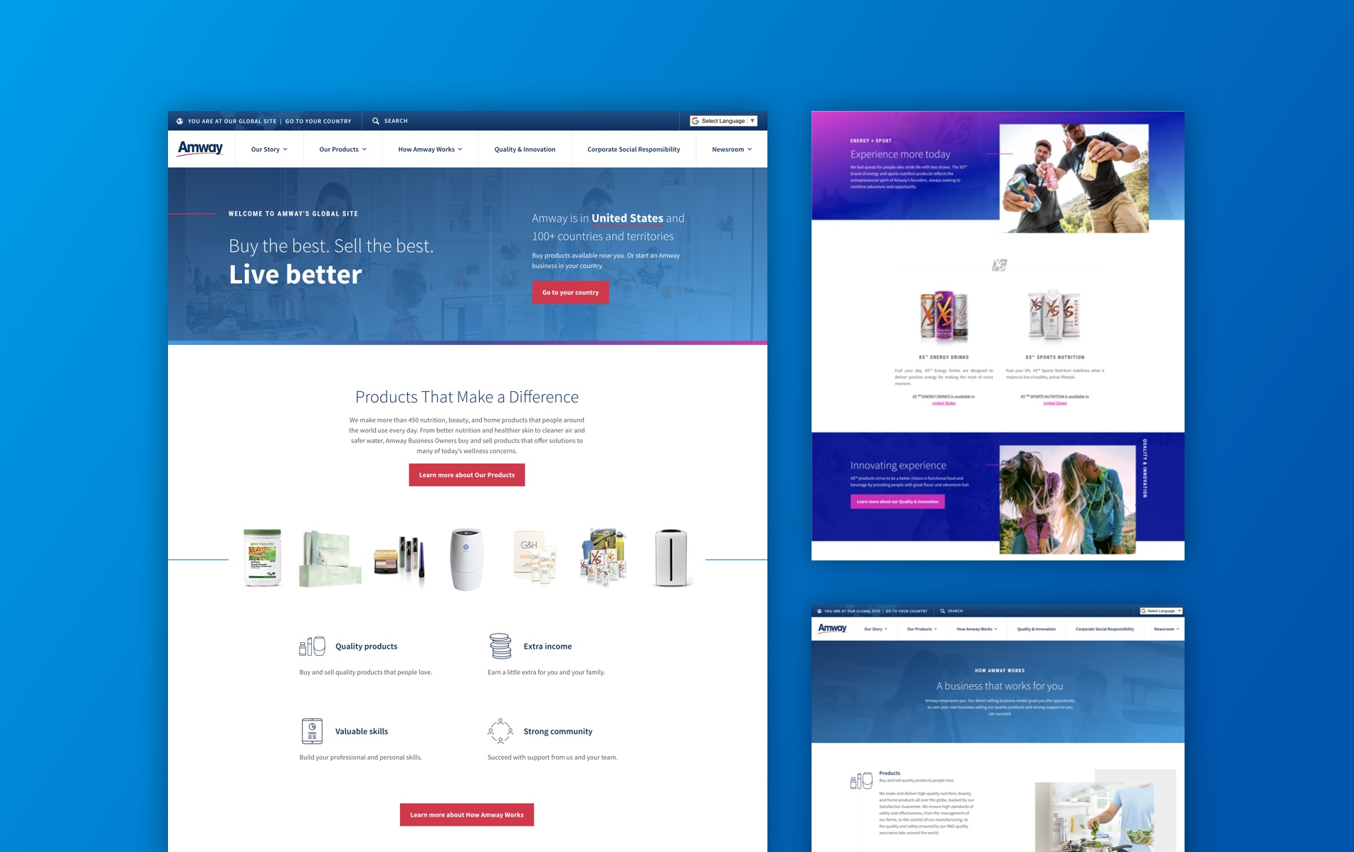 Amway Global Re-Design