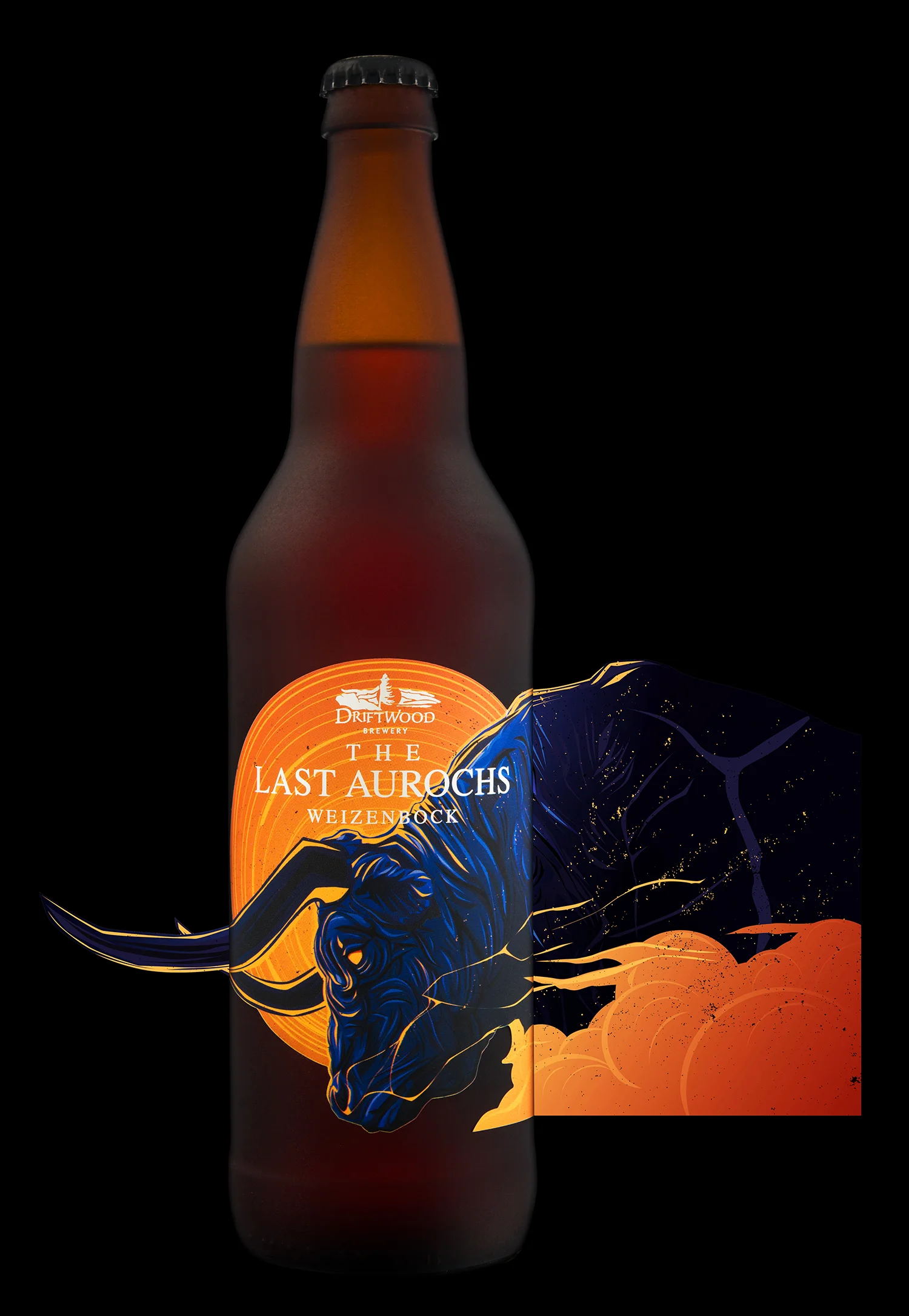 Last Aurochs Craft Beer Branding - Driftwood Brewery Design - HGC