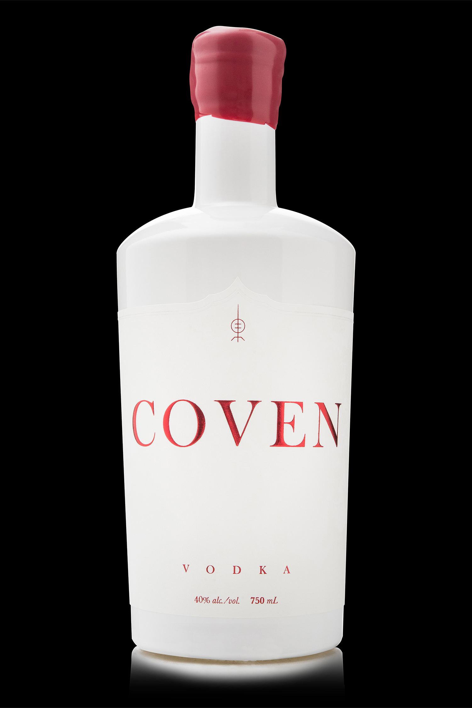 Coven Vodka Branding and Packaging - Distillery Logo Design