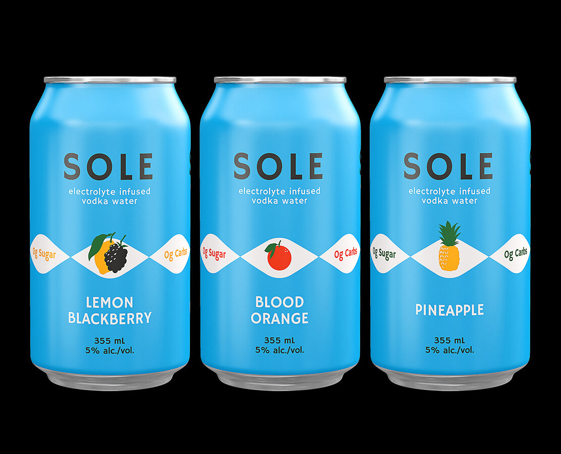 Sole Vodka Water