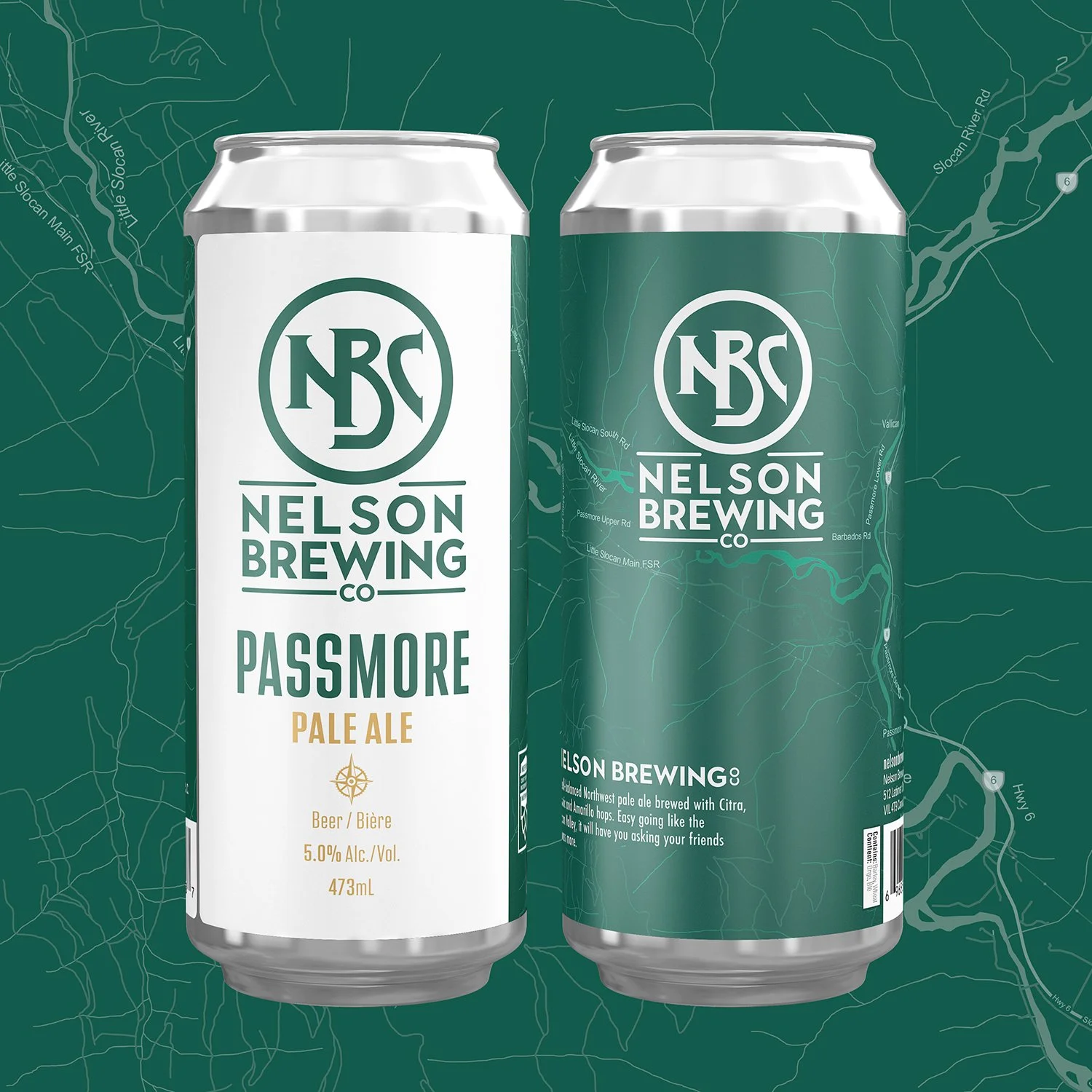 Nelson Brewing 2022 Core Beers Branding - Craft Label Design - HGC