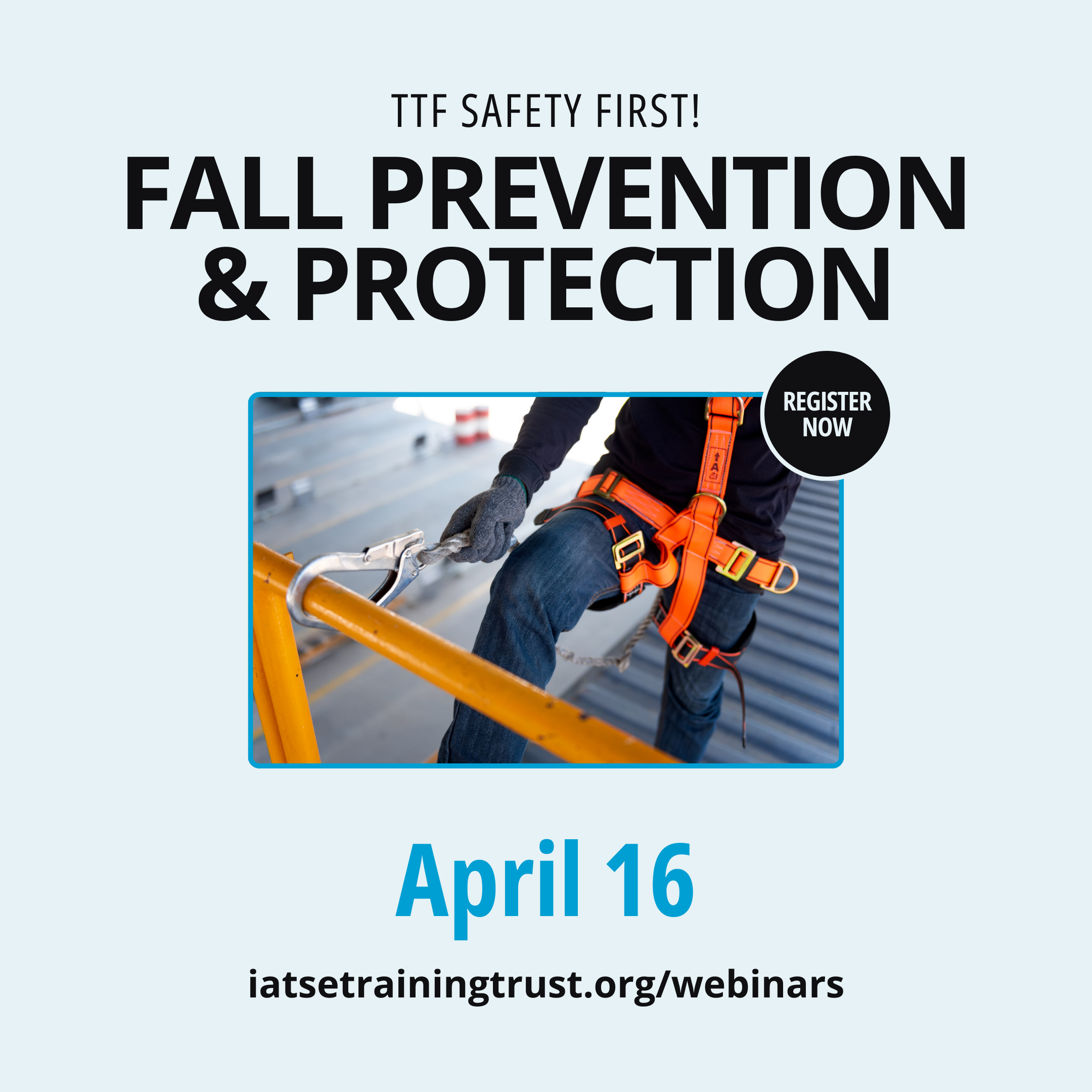 Fall Prevention and Protection on April 16, 2026