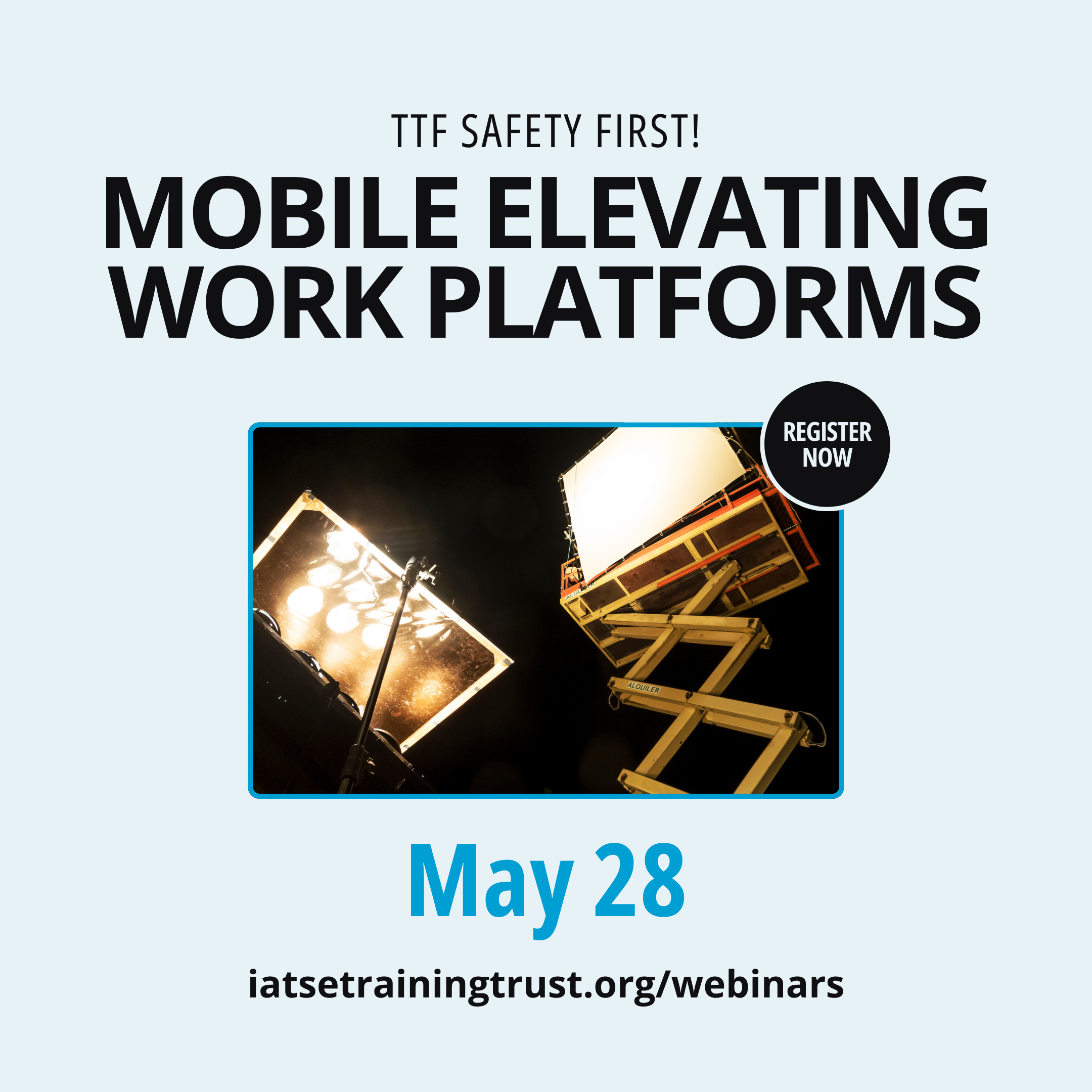 Mobile Elevating Work Platforms on May 28, 2026