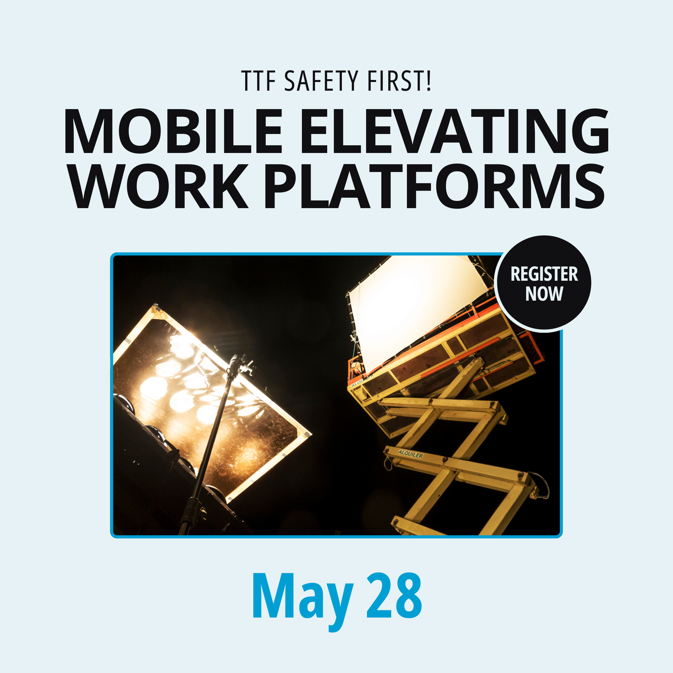 Mobile Elevating Work Platforms on May 28, 2026