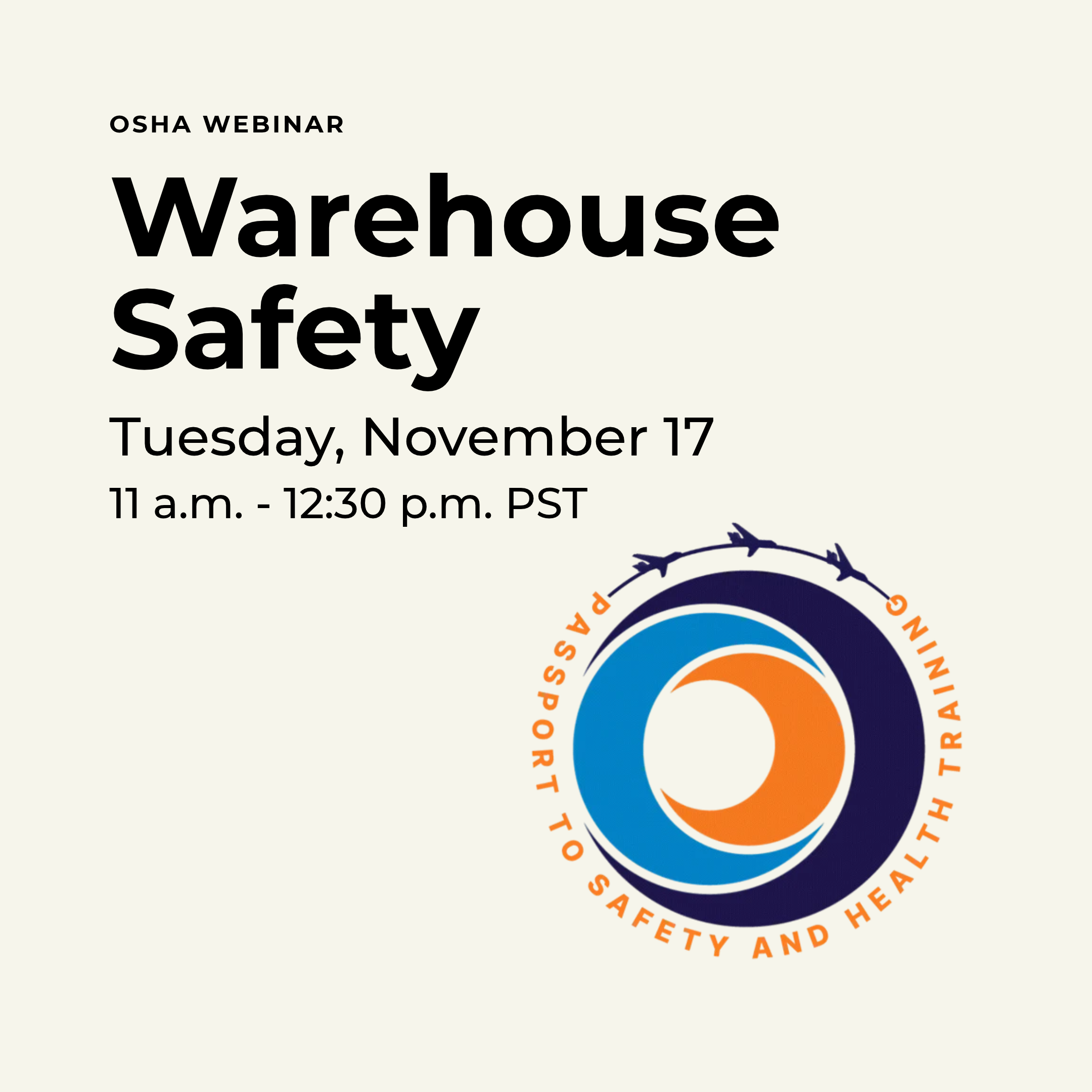 Webinar: Warehouse Safety