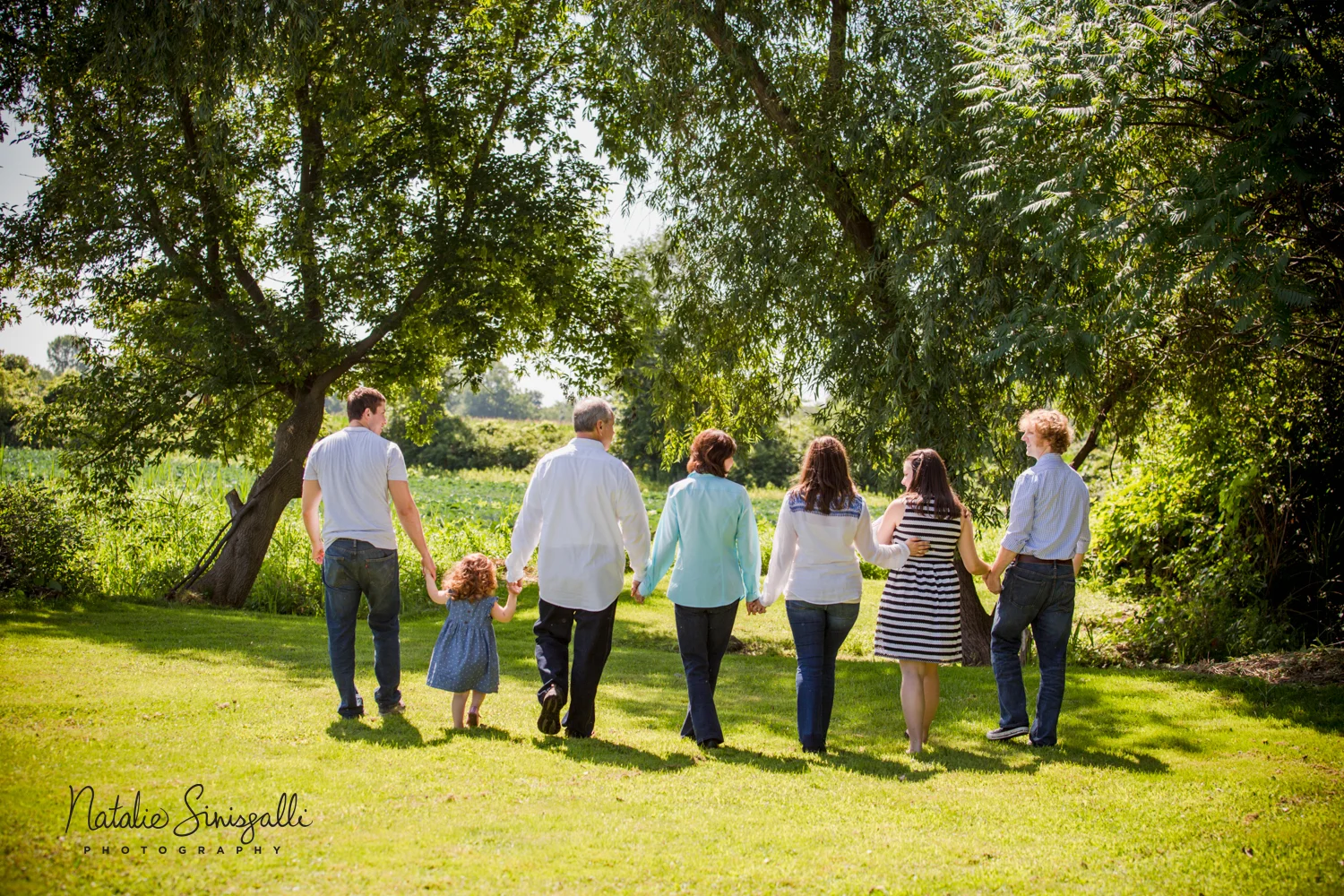 A big thank you to my dear friend Natalie Sinisgalli for driving out to the country to take some family photos for us this summer. Stay tuned for my thoughts about what it was like to be on the other side of the camera...