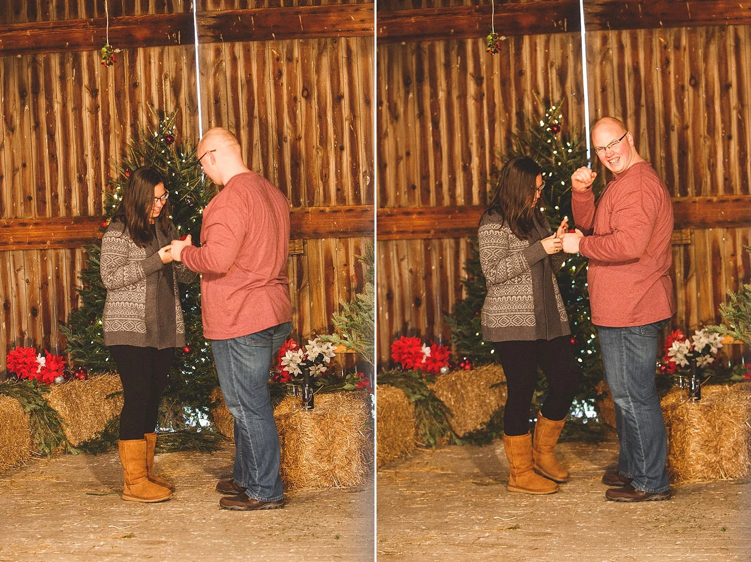 She said yes!