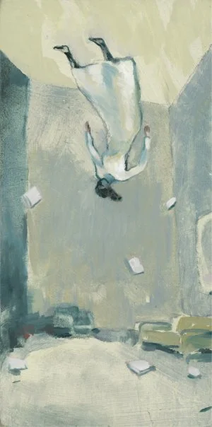 2026_jonge dame ondersteboven_11,5x23_olie.jpg
