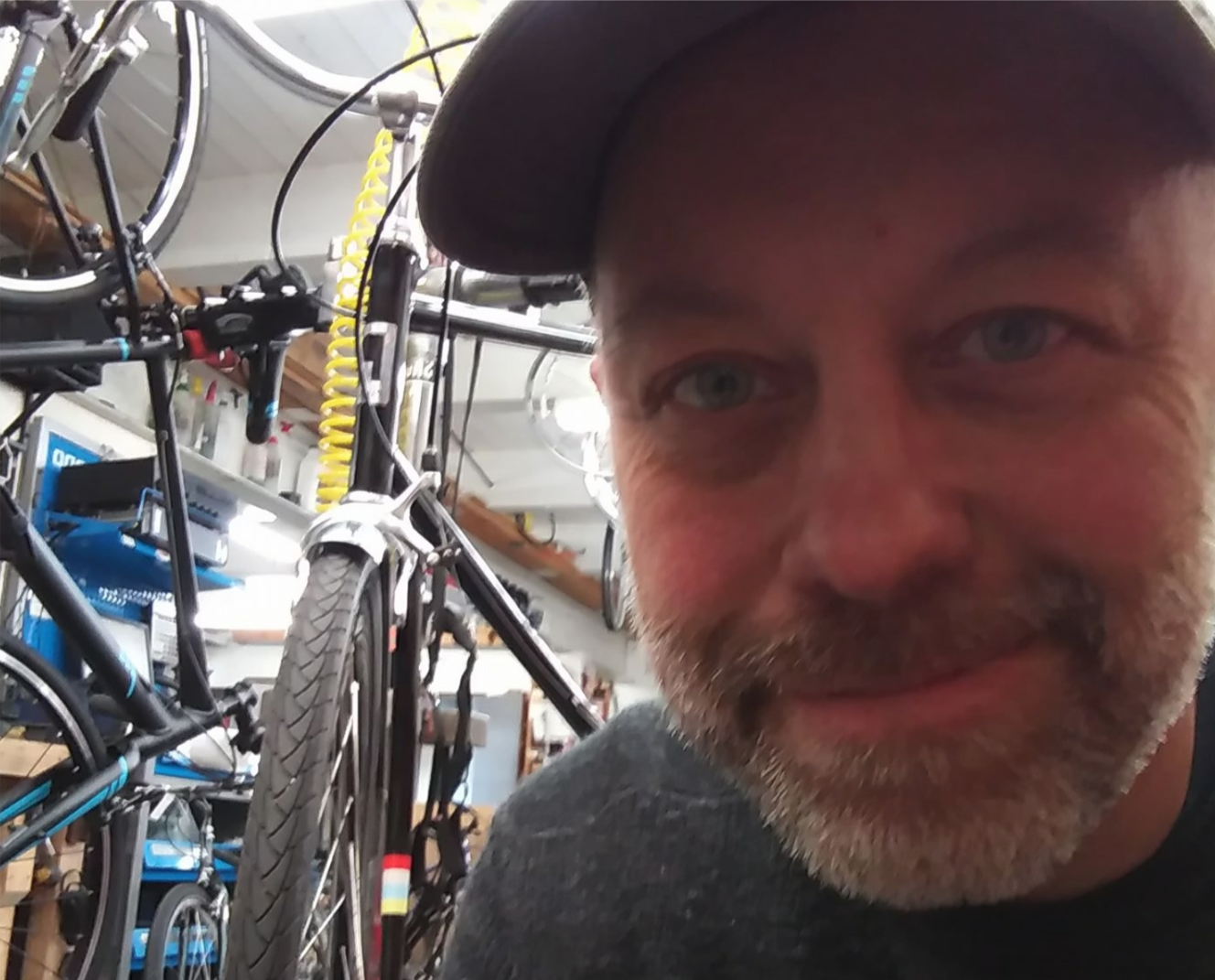 Mike, up close!