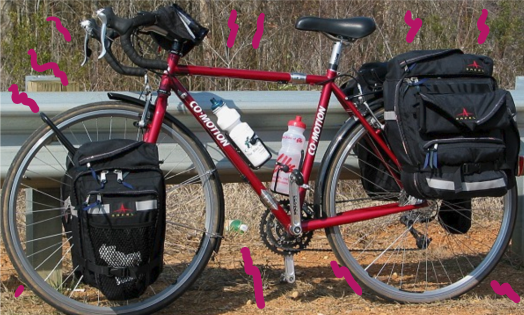 Comotion bikes. A nice touring rig