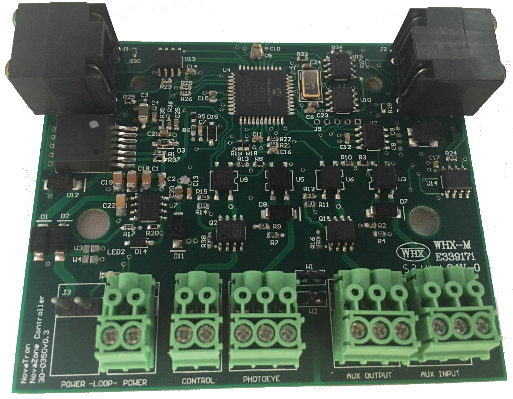 Main controller pcb