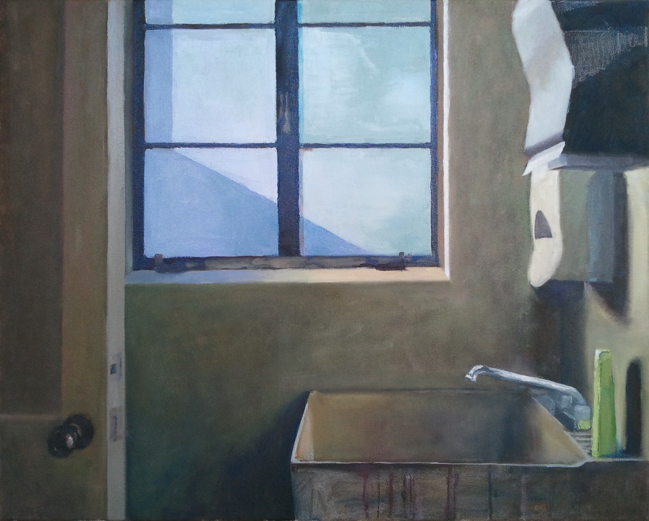  "Studio Sink," 24"x30", oil on canvas (sold) 