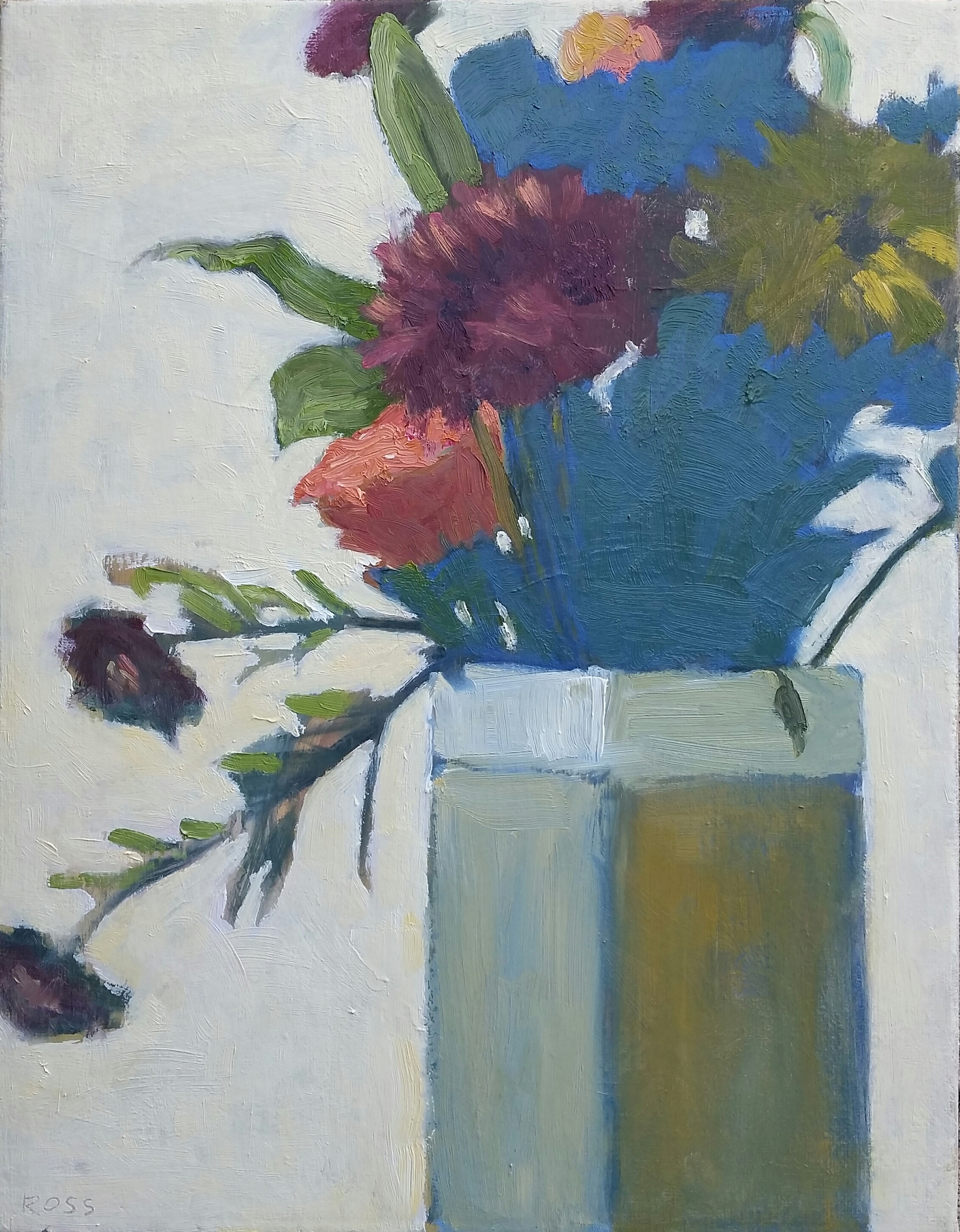 Flowers in an Italian Vase